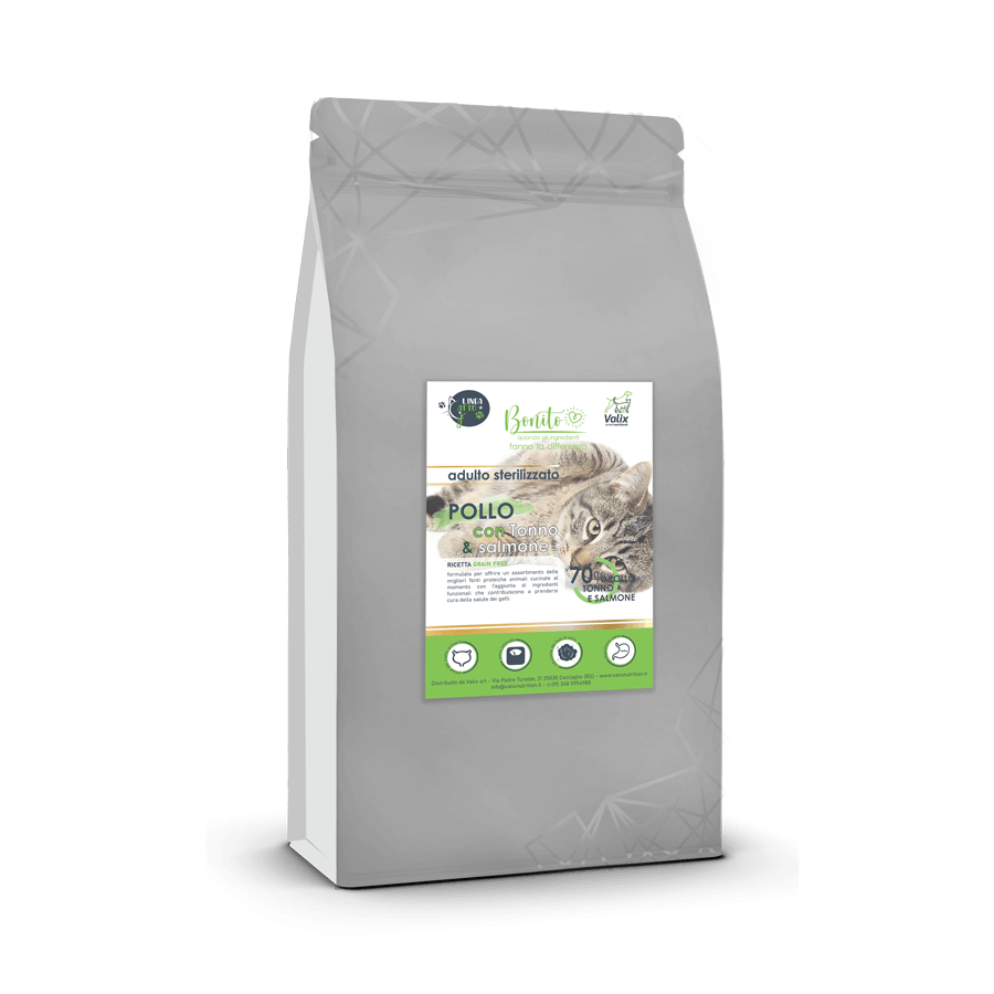 Crocchette Pollo con Tonno e Salmone